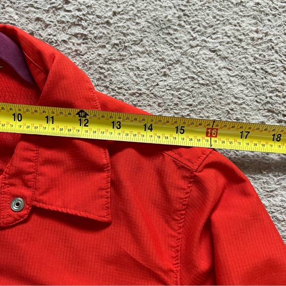 Duluth Trading Co. Red Snap Button Shirt Women’s Size L - Picture 3 of 8